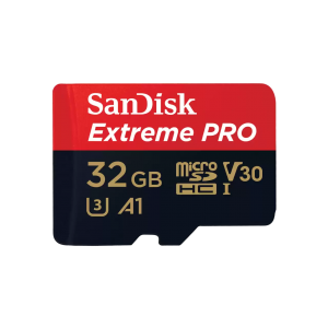 Sandisk Extreme Pro microSDHC 32GB UHS-I U3 V30 with Adapter (SDSQXCG-032G-GN6MA)