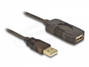 Delock Cable USB 2.0 Extension active 5 m (82308)