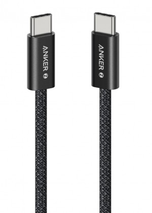 Anker Zolo USB-C to USB-C Braided Cable 240W 1.8m Black 2pcs