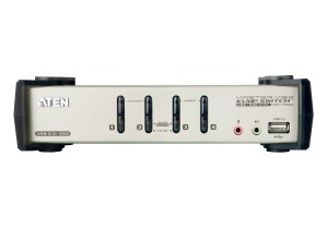 Aten CS1734B KVM Audio USB Switch 4-port (CS1734B-AT-G)