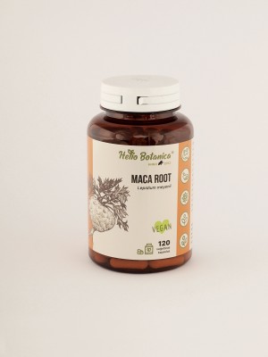 Maca Root (Lepidium meyenii) Makas Saknes Pulveris 120 tabletes