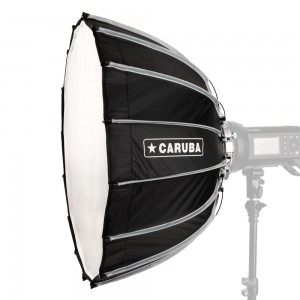 Caruba Quick Assembly Beautydish 60cm Silver