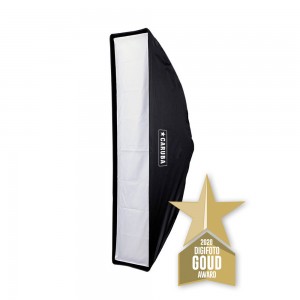 Caruba Quick Assembly Matte Silver Strip Softbox 30x140cm