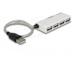 Delock USB 2.0 External Hub 4 Port (87445)