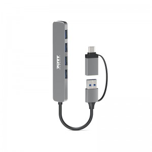 PORT Connect Hub USB 4 Ports 3.0 Slim Combo USB-C/A (900161)