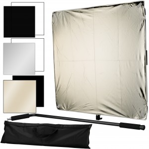 Bresser BR-DP1000 6-in-1 Reflector/Diffuser Panel 100x100cm F004339