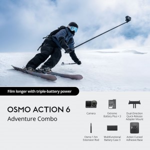 DJI Osmo Action 6 Adventure Combo