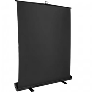 StudioKing Roll-Up Background Screen FB-150200FB 150x200cm Black