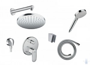 Hansgrohe Vernis Blend Dušas Komplekts 7in1 Hroms (KOMP-HANSG5)