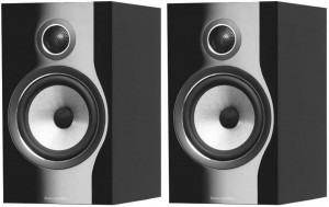 Bowers & Wilkins Bookshelf Speaker 706 S2, Gloss Black, 2Pcs