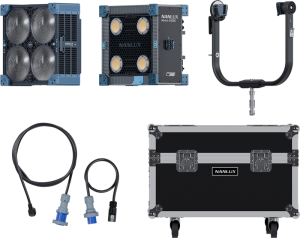 NANLUX Evoke Matrix 2500C Full-color Multi-Source Spot Light Kit in Flight Case