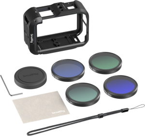 SmallRig 6374 Advanced Camera Cage Kit with Filters for DJI Osmo Action 6