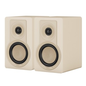 DALI Kupid Bookshelf Speakers Caramel White 2 Pack (200320P)
