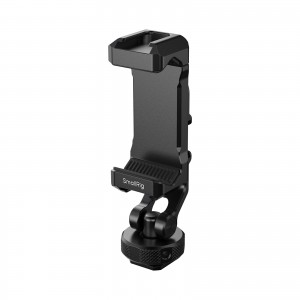 SmallRig 6661 PC-T1 Metal Phone Clamp with Triple Cold Shoe Mounts