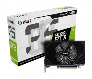 Graphics card GeForce RTX 3050 StormX 6GB GDDR6 96bit DVI/DP/HDMI