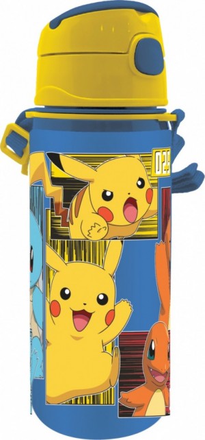 Aluminum bottle 600ml Pokemon