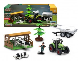 Farm set with tractor