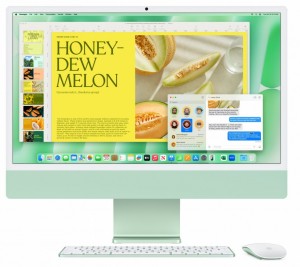 iMac 24 inch: M4 10/10, 32GB, 2TB SSD - Green
