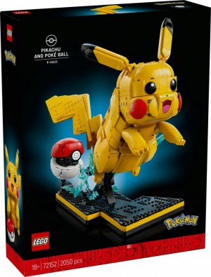 Blocks Pokemon 72152 Pikachu and Poké Ball