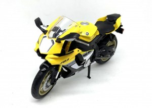 Motorcycle MSZ 1/12 Yamaha YZF-R1 yellow