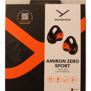 SALE OUT. Beyerdynamic Amiron Zero Open TWS clip earbuds with charging case and USB cable, Sport Sample DEMO | Beyerdynamic DEMO | Warranty 24 month(s)
