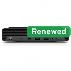 HP Renewed Grade A | EliteDesk 805 G6 Desktop Mini | AMD Ryzen 5 PRO | 4650GE | 16 GB | SSD | 256 GB | AMD Radeon Graphics | Windows 11 Pro