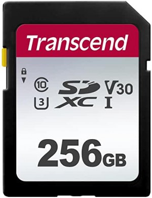 Transcend SDXC 300S 256GB Class 10 UHS-I U3 V30