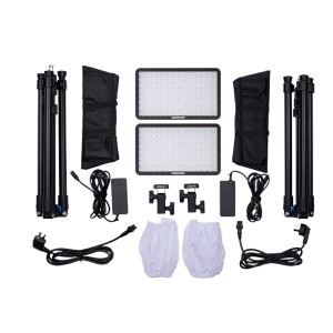 Amaran Pano 60c 2-Light Kit Charcoal - UK