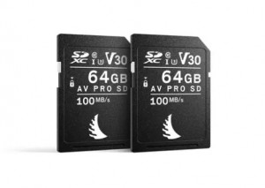 AngelBird AV PRO SD 64GB V30 Nikon 2 PACK