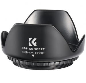 K&F Concept 58MM Camera Lens Hood