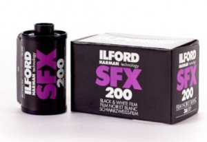 Ilford film SFX 200/36 EXP