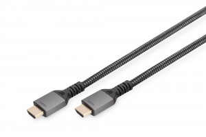 Digitus 8K PREMIUM HDMI 2.1 Connection Cable DB-330200-030-S Black, HDMI to HDMI, 3 m