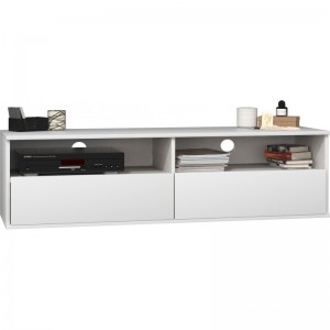 Topeshop RTV140 RUMBA BIEL TV stand/entertainment centre 2 drawer(s) 2 shelves