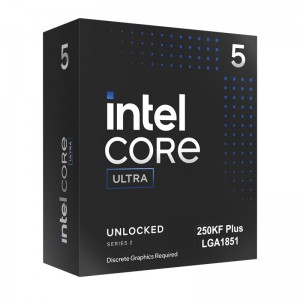 Intel Core™ Ultra 5 250KF Plus processor with 18 cores