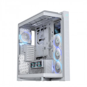 ASUS ROG CRONOX GR801 CURVE TG ARGB WHITE Midi Tower