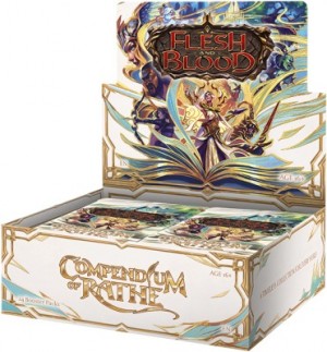 Flesh & Blood TCG - Compendium of Rathe Booster Display (24 Packs)