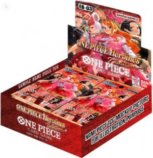 One Piece Card Extra Booster Display - Heroines Edition EB03 (24 Packs)