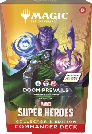Magic: The Gathering - Marvel Super Heroes Commander Deck - Doom Prevails (Collector's Edition)