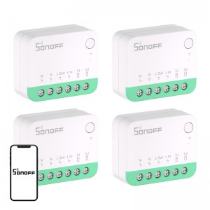 SONOFF MINIR4M (Extreme) Matter Switch 4-Pack