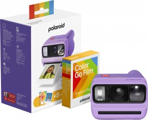 Polaroid Go Gen 3, purple + Film (8 photos)