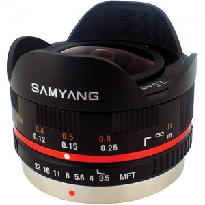 Samyang 7.5mm f/3.5 UMC Fish-eye Black Micro 4/3