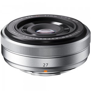 FujiFilm Fujinon XF 27mm f/2.8 Silver