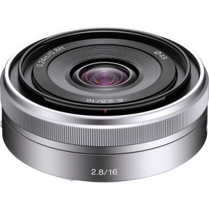 Sony E 16mm F/2.8 Silver (SEL16F28)