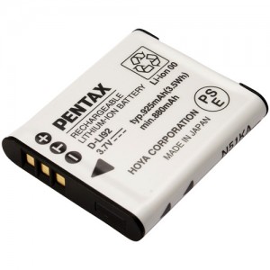 Pentax Rechargeable Li-ion Battery D-LI92