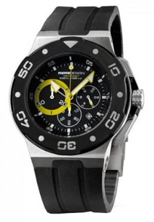 Momo Design Tempest Chronograph Mens Watch Model MD1004-03BKYW-R