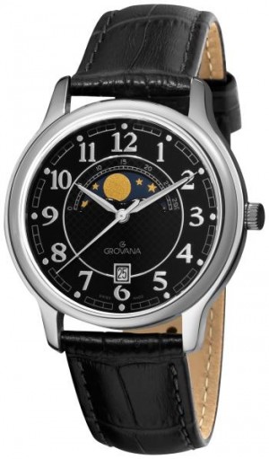 Grovana Moonphase Mens Watch Model 1026.1537