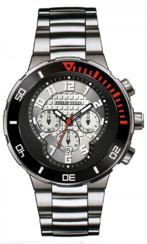 Philip Stein Active Extreme 46mm Chronograph Unisex Watch Model 33-XBOGR-SS
