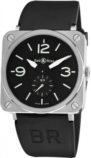 Bell & Ross BRS-STEEL Unisex Watch Model BRS-STEEL