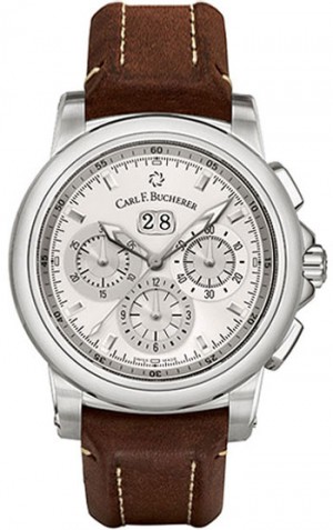 Carl F. Bucherer Patravi ChronoDate Mens Watch Model 00.10624.08.13.01
