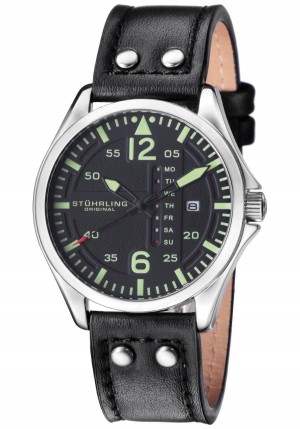 Stuhrling Aviator 699 Mens Watch Model 699.01